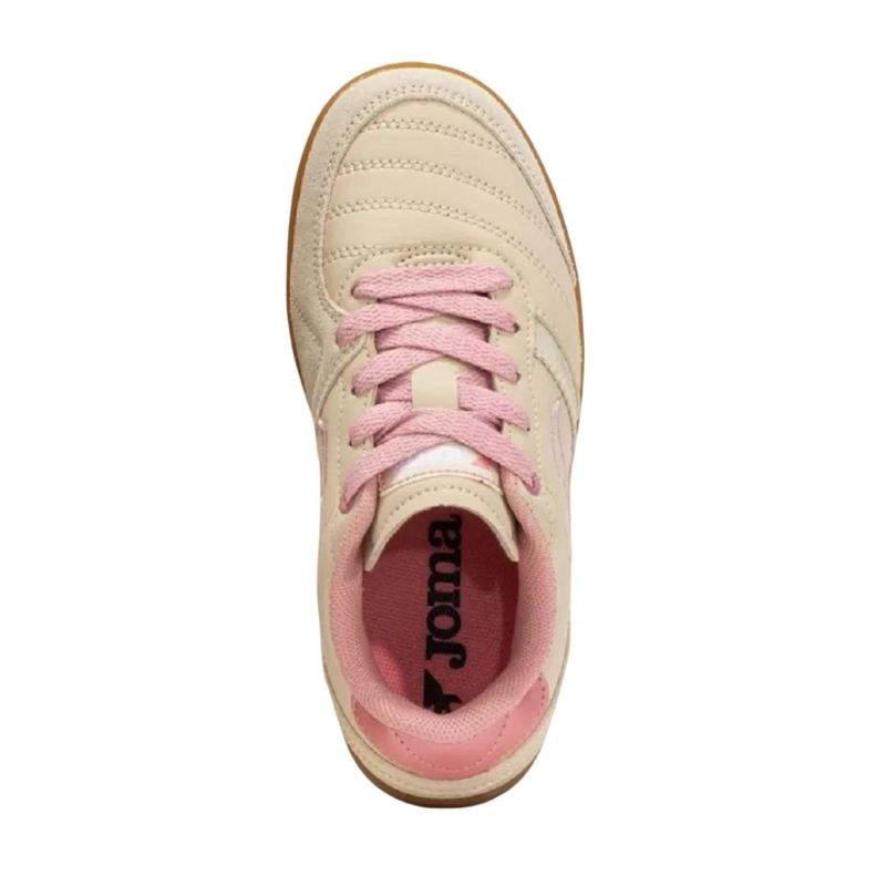 ZAPATILLA KIDS MUNDIAL BEIGE ROSA JOMA - 3