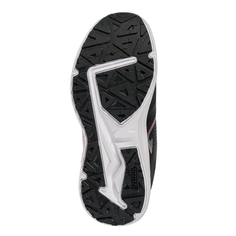 ZAPATILLA RUNNING KIDS SPEED NEGRO ROJO JOMA - 4