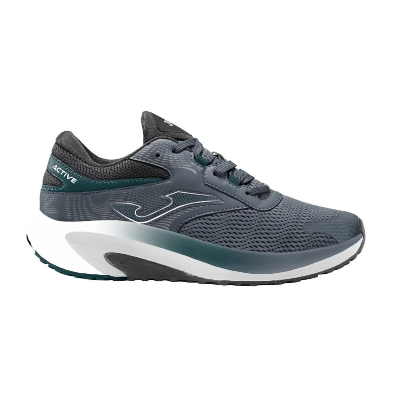 ZAPATILLA RUNNING HOMBRE ACTIVE GRIS NEGRO JOMA - 1