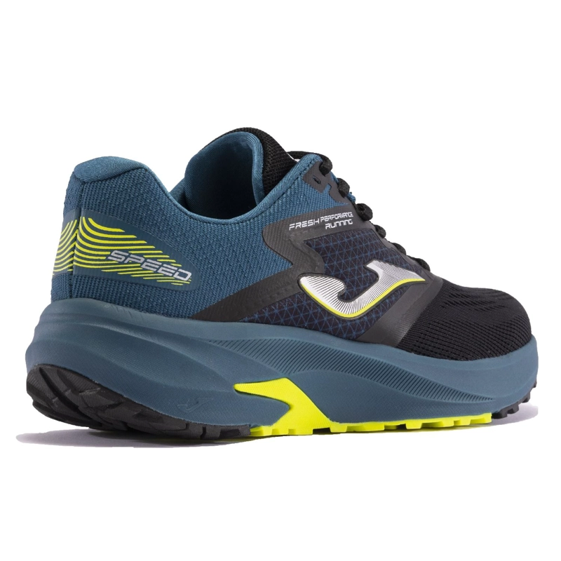 ZAPATILLA RUNNING HOMBRE SPEED NEGRO PETROLEO JOMA - 3