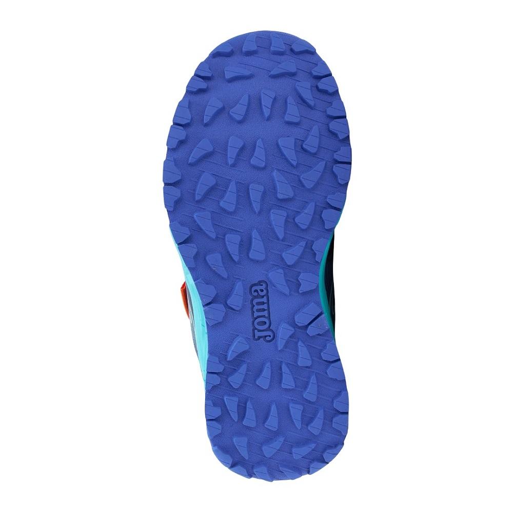 ZAPATILLA TRAIL RUNNING KIDS TUNDRA AZUL TURQUESA  JOMA - 4