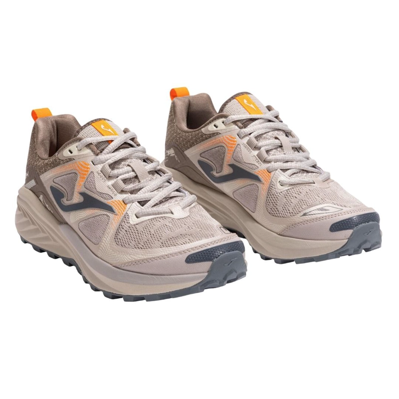 ZAPATILLA TRAIL RUNNING MUJER TREK BEIGE JOMA - 2
