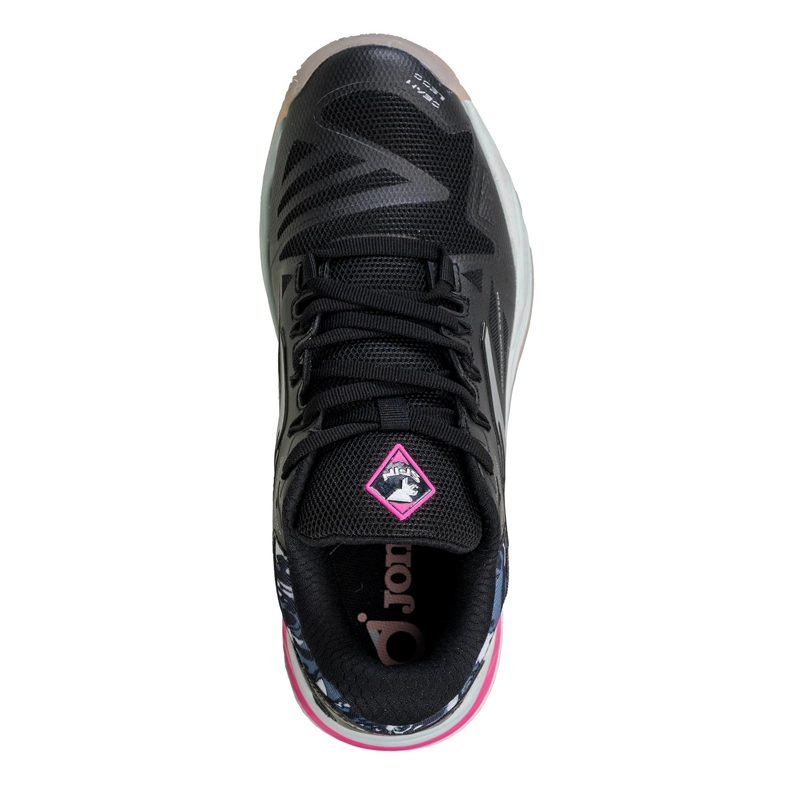 ZAPATILLA PADEL MUJER SPIN 25 NEGRO JOMA - 3