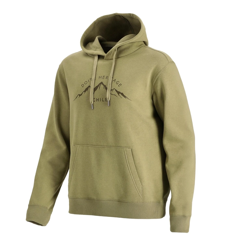 POLERON HOMBRE HOBBY PRINT OLIVA DOITE - 2