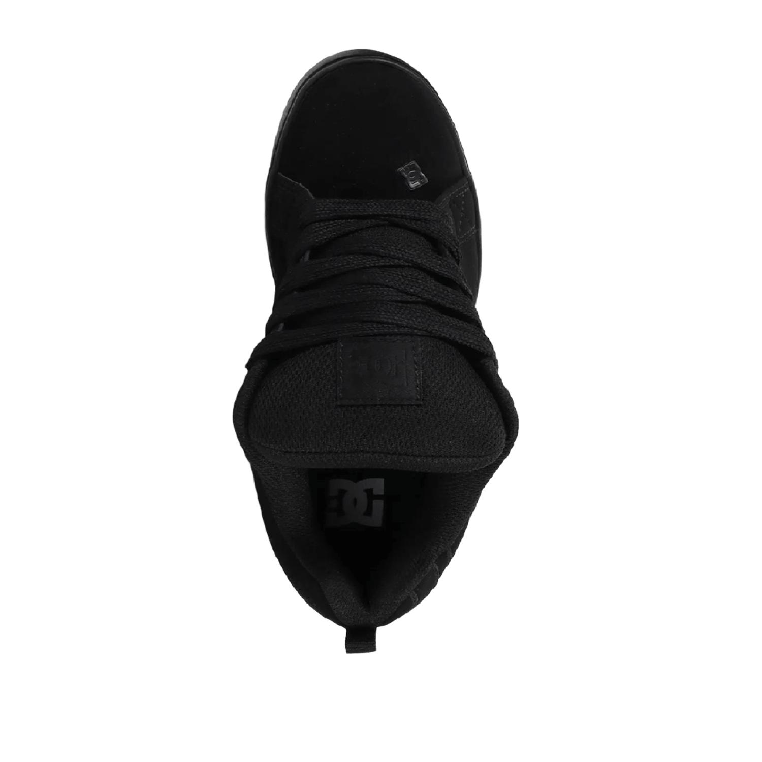 ZAPATILLA MUJER COURT GRAFFIK PLATAFORM NEGRO DC - 3
