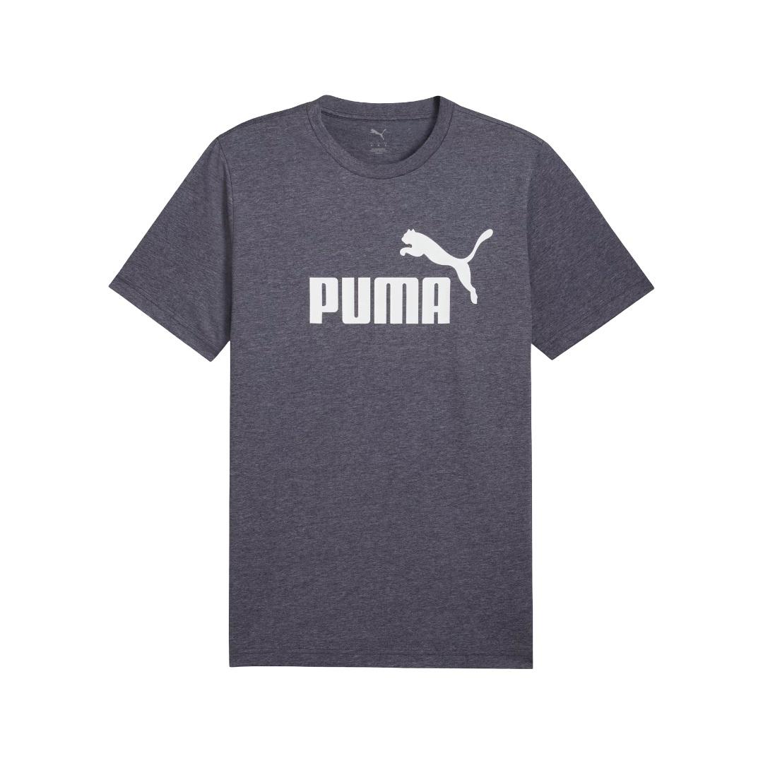 POLERA HOMBRE ESS JASPEADO AZUL PUMA - 1