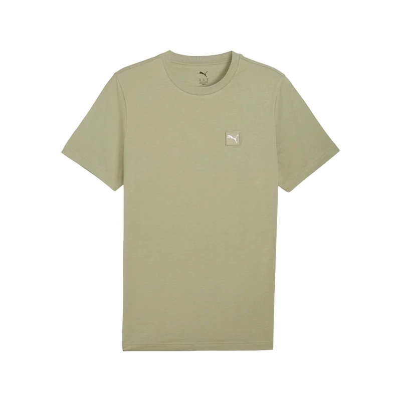 POLERA HOMBRE ESSENTIALS ELEVATED VERDE PUMA - 1