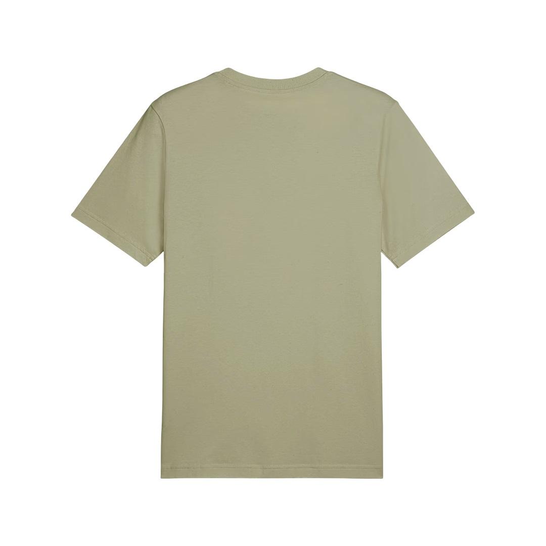 POLERA HOMBRE ESSENTIALS ELEVATED VERDE PUMA - 2
