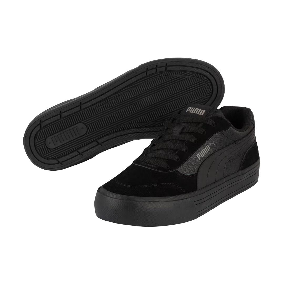 ZAPATILLA HOMBRE COURT CLASSIC VULC NEGRO PUMA - 2