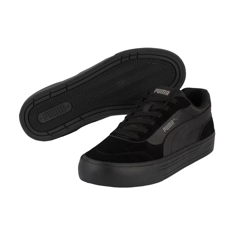 ZAPATILLA HOMBRE COURT CLASSIC VULC NEGRO PUMA - 2