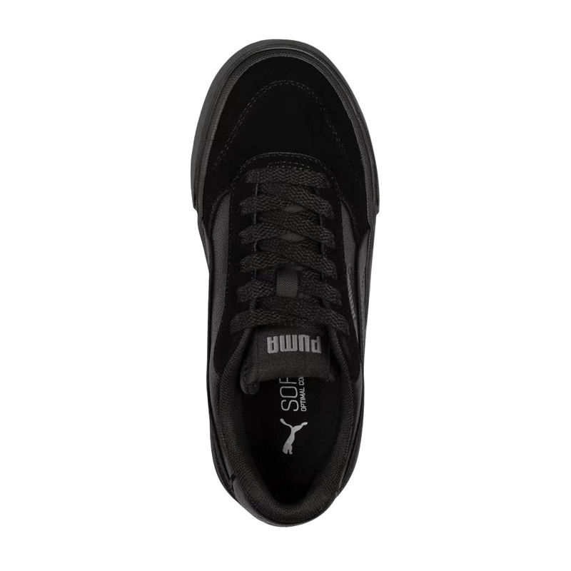 ZAPATILLA KIDS COURT CLASSIC VULC NEGRO PUMA - 3
