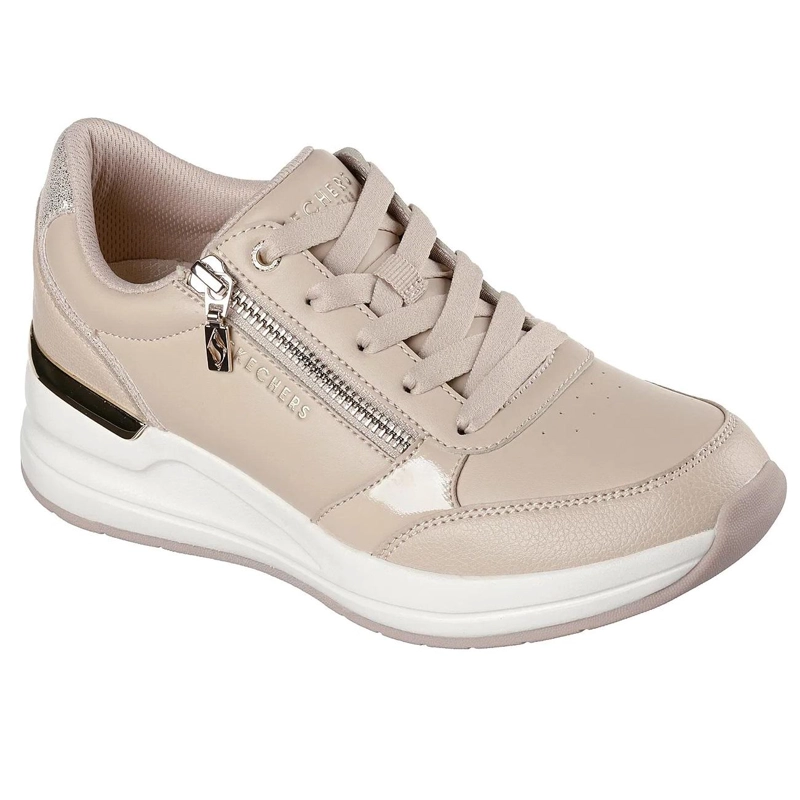 ZAPATILLA MUJER BILLION 2 BEIGE  SKECHERS - 2