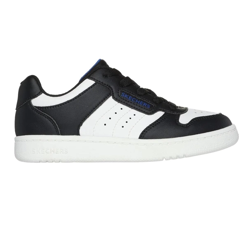 ZAPATILLA NIÑO QUICK STREET BLANCO Y NEGRO SKECHERS - 1