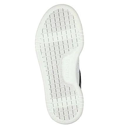 ZAPATILLA NIÑO QUICK STREET BLANCO Y NEGRO SKECHERS - 4