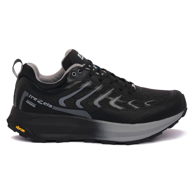 ZAPATILLA IMPERMEABLE HOMBRE SEKAI NEGRO GRIS TREZETA - 1