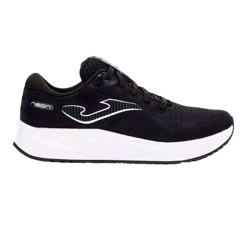 ZAPATILLA RUNNING MUJER NEON NEGRO BLANCO JOMA - 1