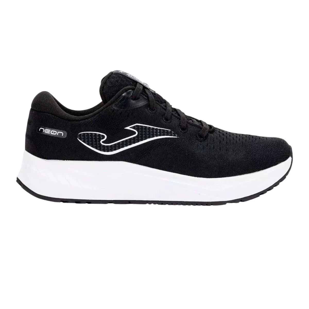 ZAPATILLA RUNNING MUJER NEON NEGRO BLANCO JOMA - 1
