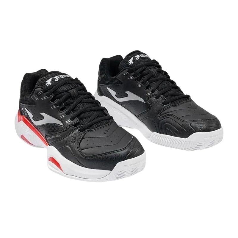 ZAPATILLA PADEL HOMBRE MASTER 1000 NEGRO ROJO JOMA - 2