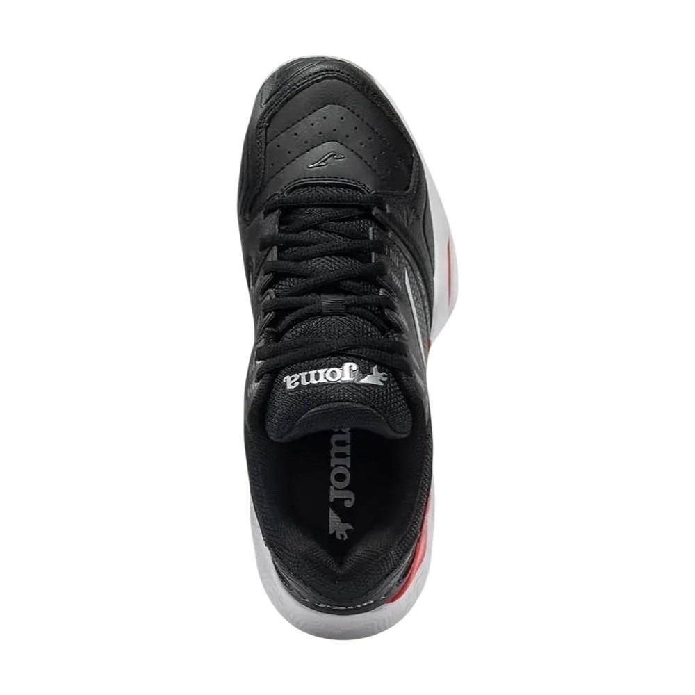 ZAPATILLA PADEL HOMBRE MASTER 1000 NEGRO ROJO JOMA - 3