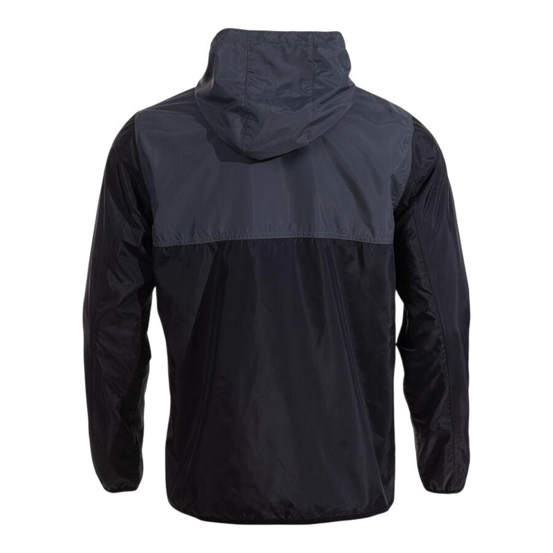 CHUBASQUERO DEPORTIVO HOMBRE COMBI NEGRO GRIS JOMA - 2