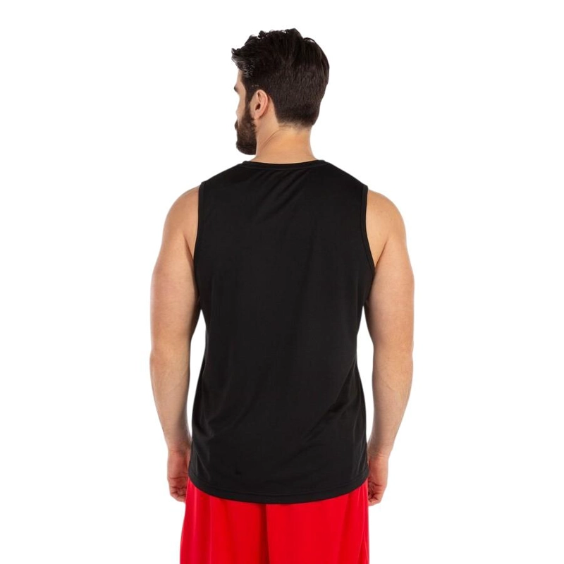POLERA DEPORTIVA HOMBRE COMBI NEGRA JOMA - 2
