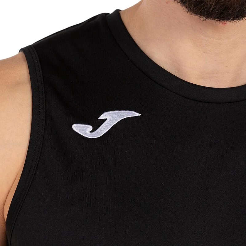 POLERA DEPORTIVA HOMBRE COMBI NEGRA JOMA - 3