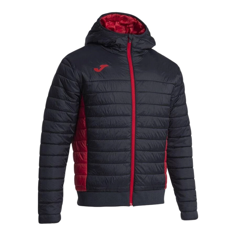 CHAQUETA HOMBRE BOMBER URBAN V NEGRO ROJO JOMA - 1