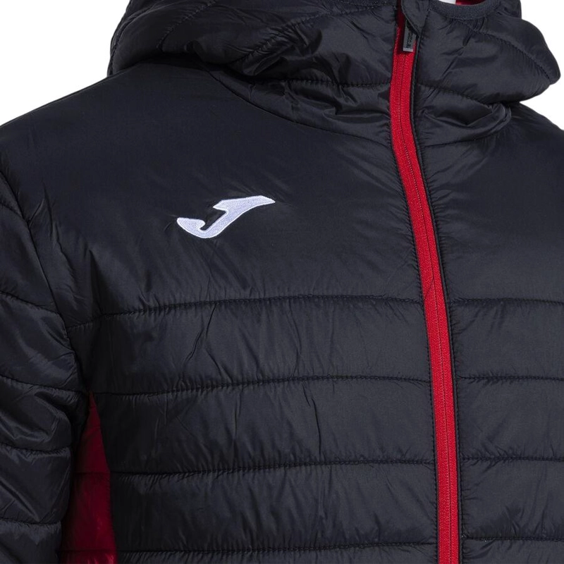 CHAQUETA HOMBRE BOMBER URBAN V NEGRO ROJO JOMA - 3
