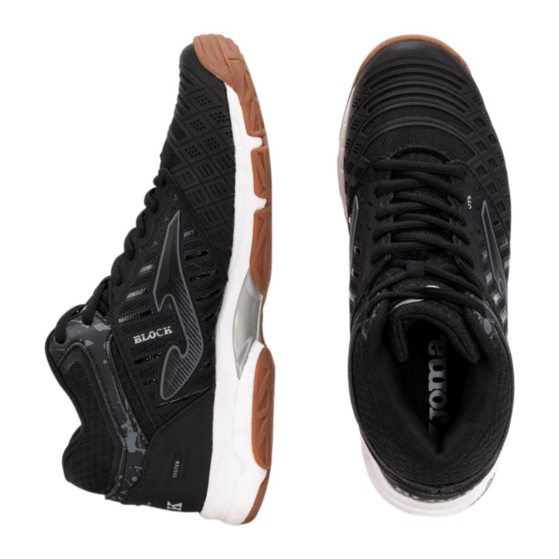 ZAPATILLA VOLEIBOL HOMBRE V. BLOCK NEGRO BLANCO JOMA - 3