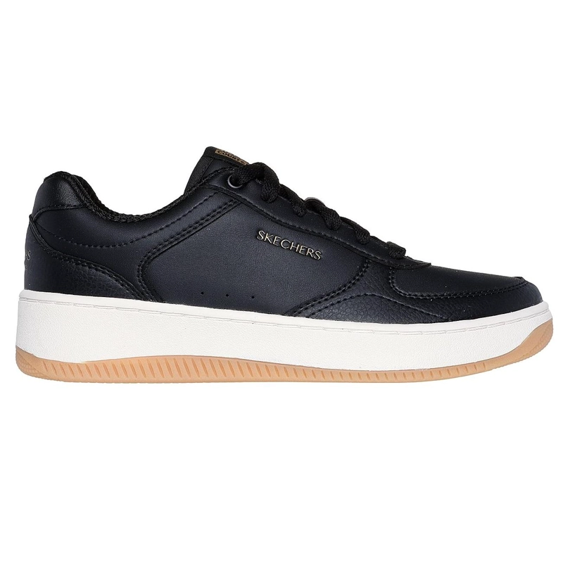 ZAPATILLA MUJER COURT 2.0 NEGRO SKECHERS - 1