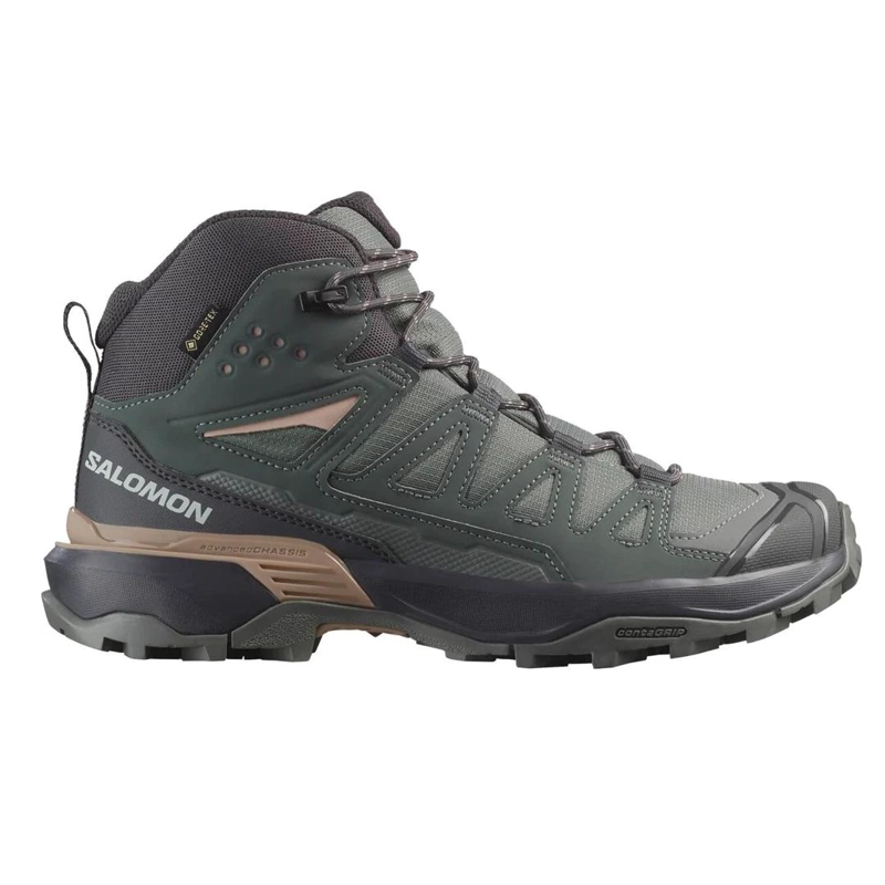 BOTIN MUJER X ULTRA 360 MID VERDE SALOMON - 1
