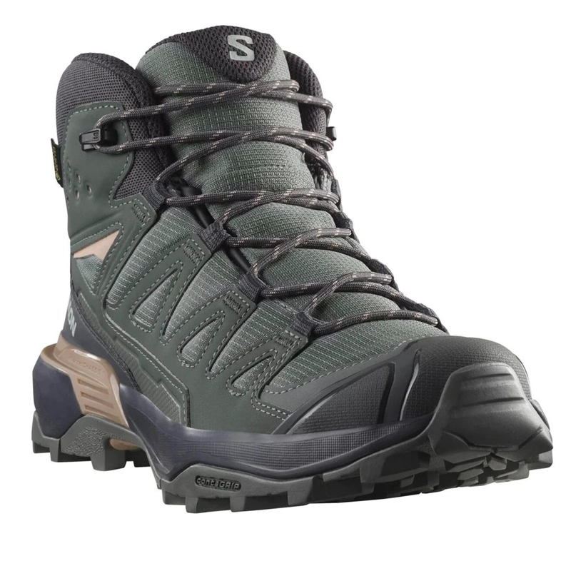 BOTIN MUJER X ULTRA 360 MID VERDE SALOMON - 2