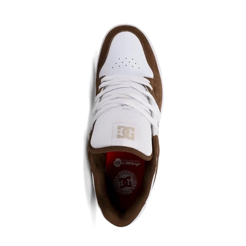 ZAPATILLA HOMBRE MANTECA 4S CAFE  DC - 3