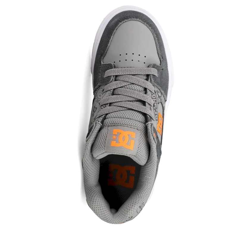 ZAPATILLA KIDS PURE ELASTIC GRIS DC - 3