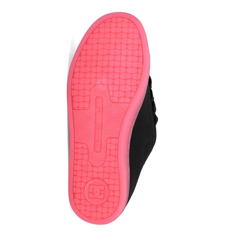 ZAPATILLA MUJER COURT GRAFFIK NEGRO ROSA DC - 4
