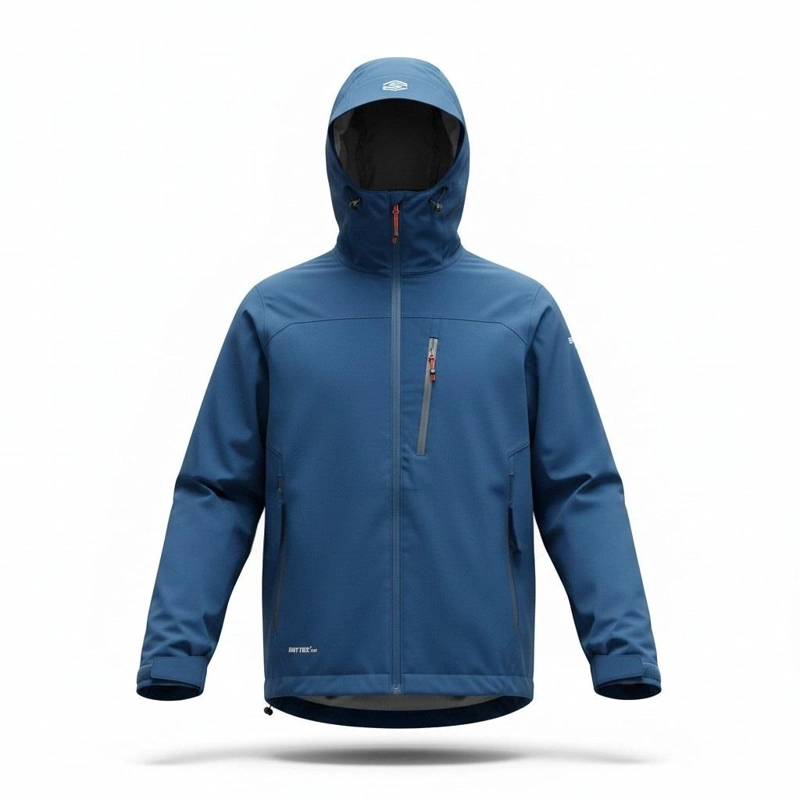 CHAQUETA IMPERMEABLE HOMBRE KARL 2 AZUL SPHERE PRO - 1