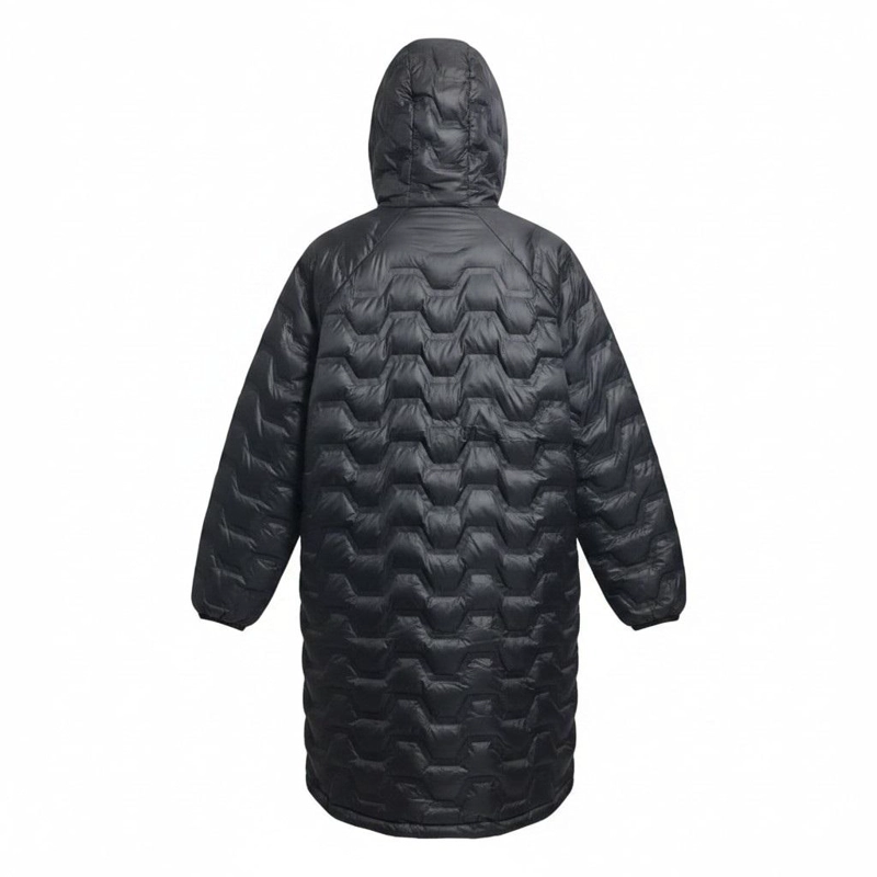 CHAQUETA LARGA MUJER DARIN NEGRO  SPHERE PRO - 3
