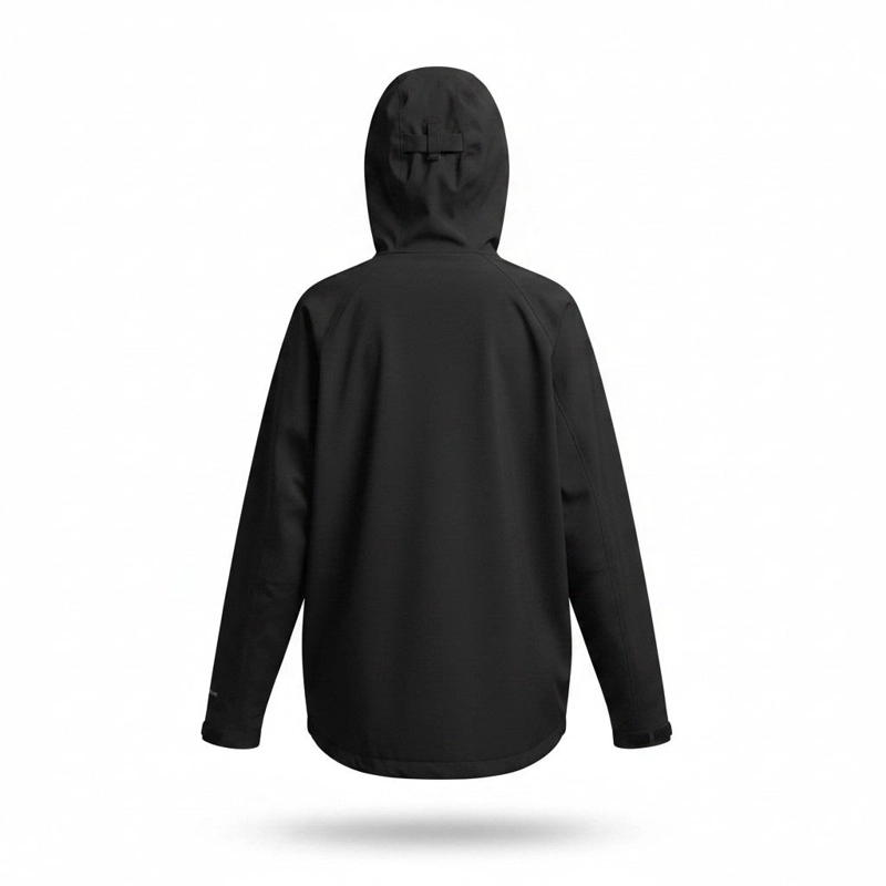 CHAQUETA IMPERMEABLE MUJER TXELL NEGRO SPHERE PRO - 3