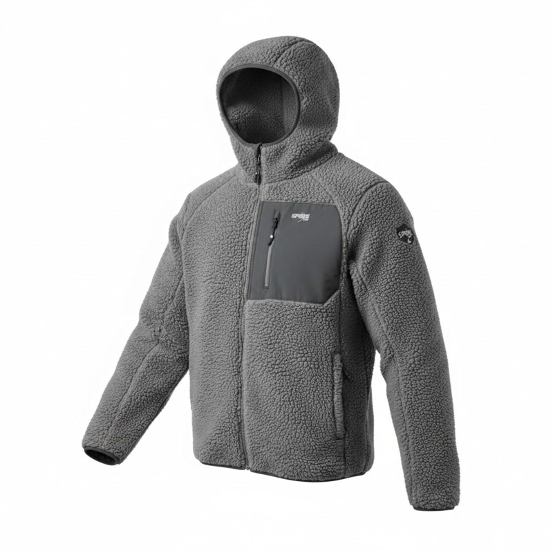 CHAQUETA PELUDO HOMBRE NEOLITIC GRIS SPHERE PRO - 3