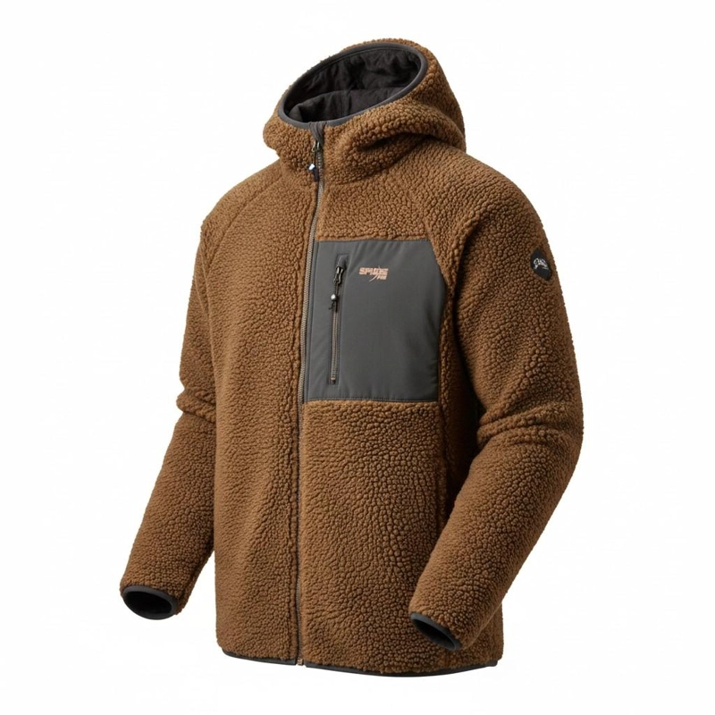 CHAQUETA PELUDO HOMBRE NEOLITIC CAFE  SPHERE PRO - 2