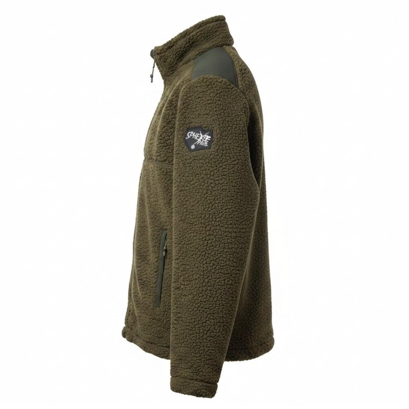CHAQUETA PELUDA HOMBRE GENGIS VERDE SPHERE PRO - 3
