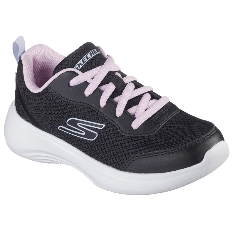 ZAPATILLA KIDS SELECTORS NEGRO ROSA SKECHERS - 2