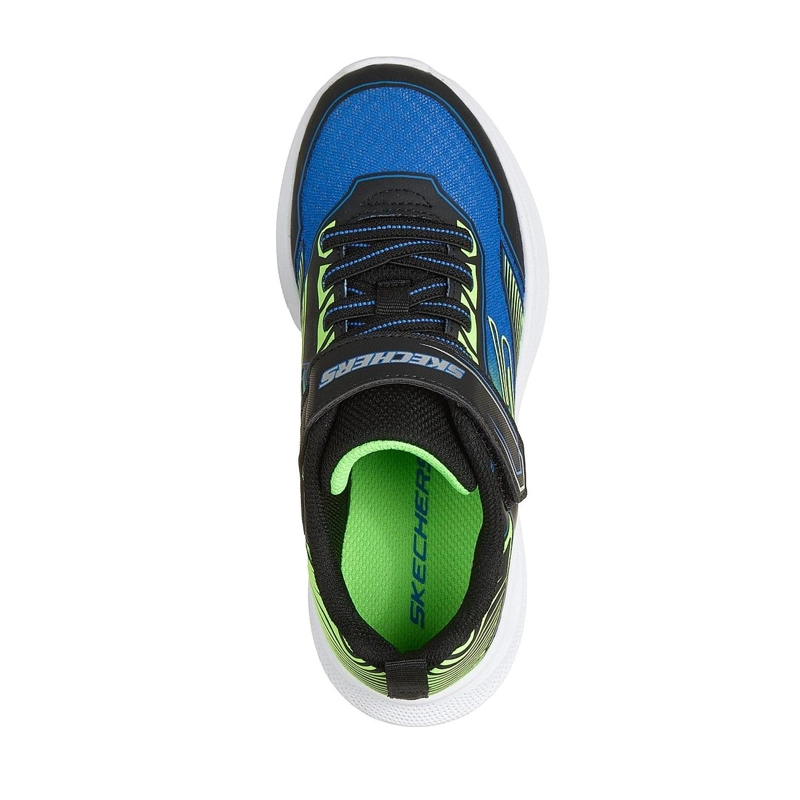 ZAPATILLA KIDS MICROSPEC VELOCITY AZUL SKECHERS - 3