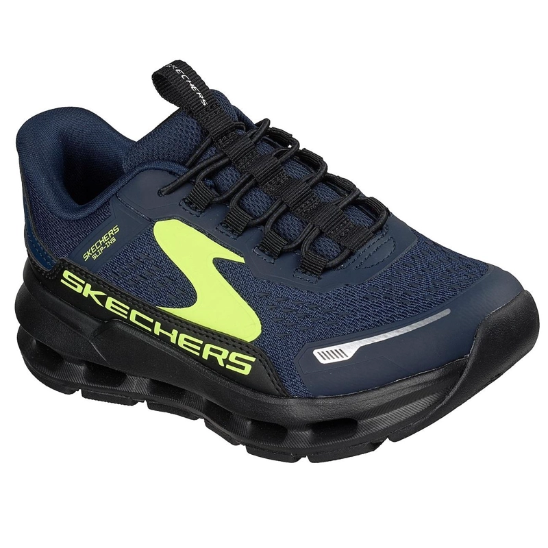 ZAPATILLA KIDS SLIP-INS GLIDE-STEP PLUS AZUL SKECHERS - 2