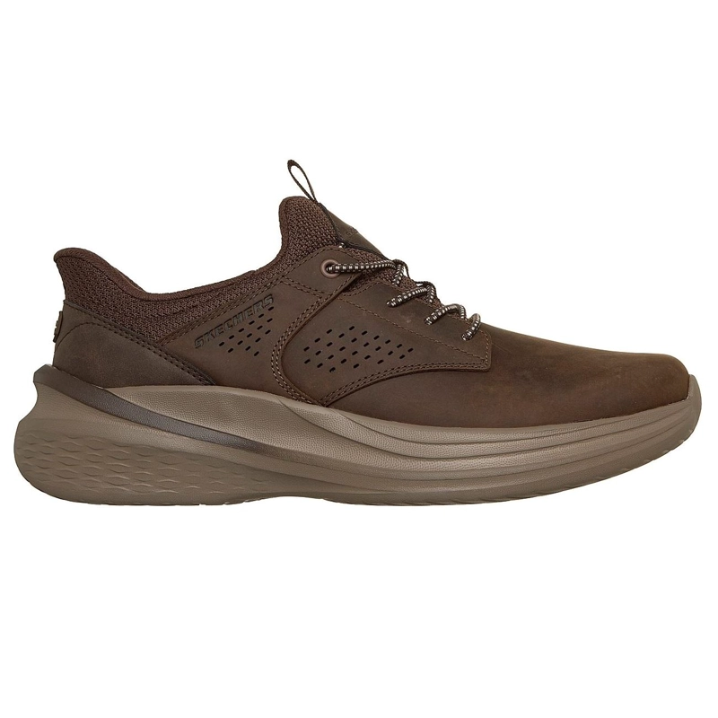 ZAPATILLA HOMBRE SLIP-INS SLADE 2.0 CAFE SKECHERS - 1