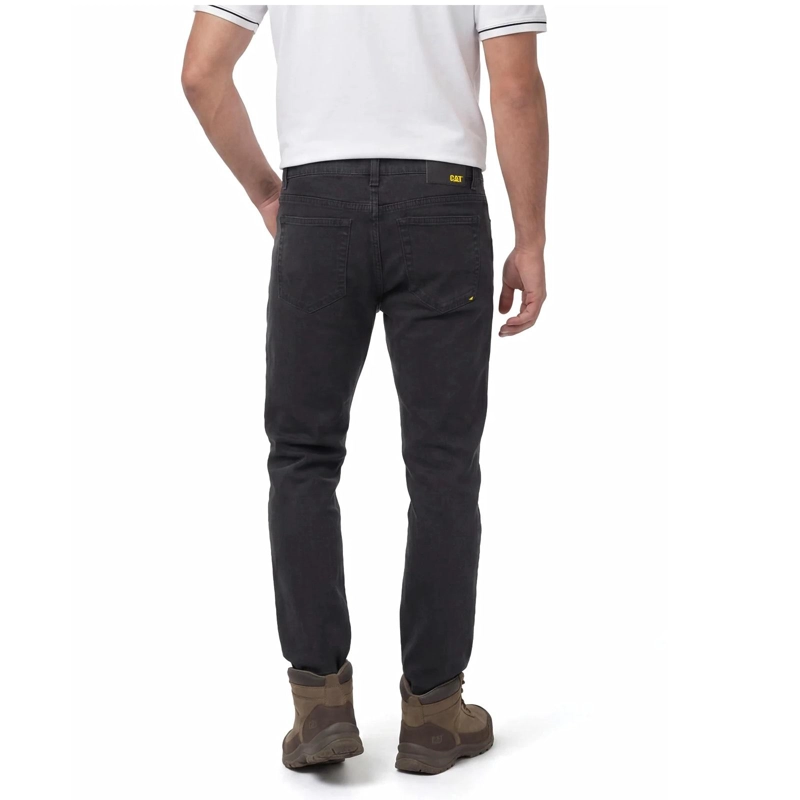 PANTALON JEANS HOMBRE TRIBLEND STRETCH SKINNY NEGRO CAT - 3