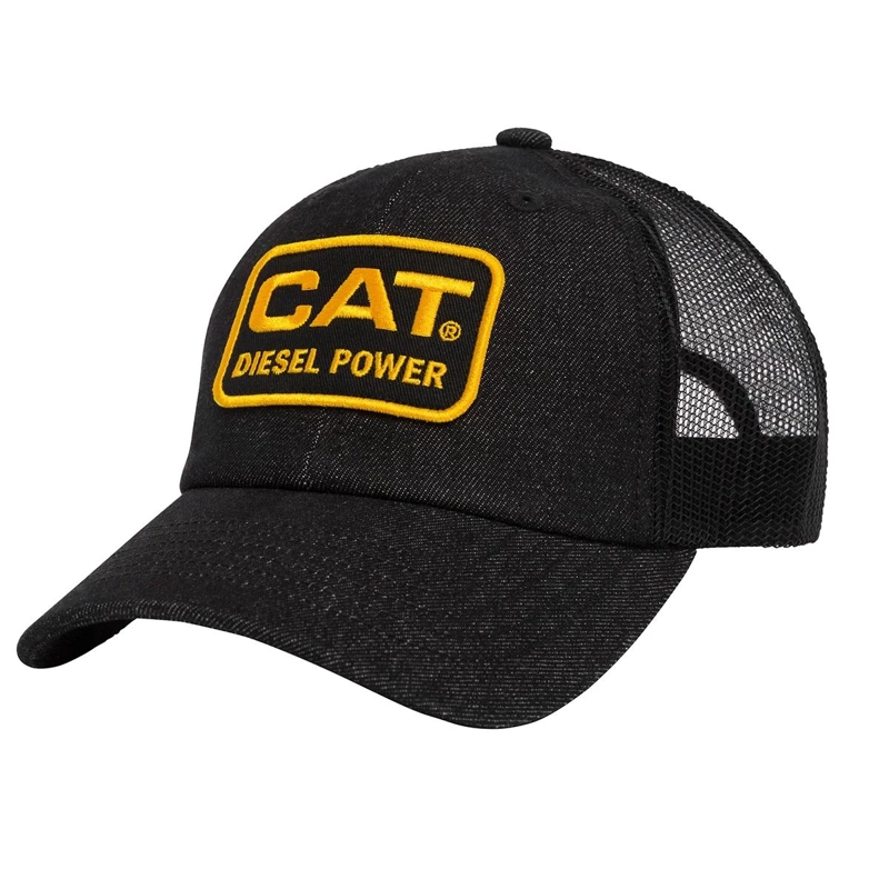 JOCKEY DENIM MESH TRUCKER NEGRO CAT - 1