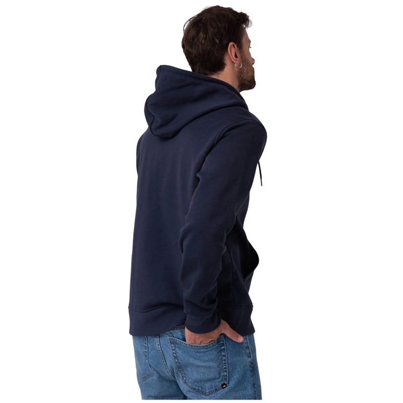 POLERON HOMBRE PATCH FULL ZIP AZUL CAT - 3