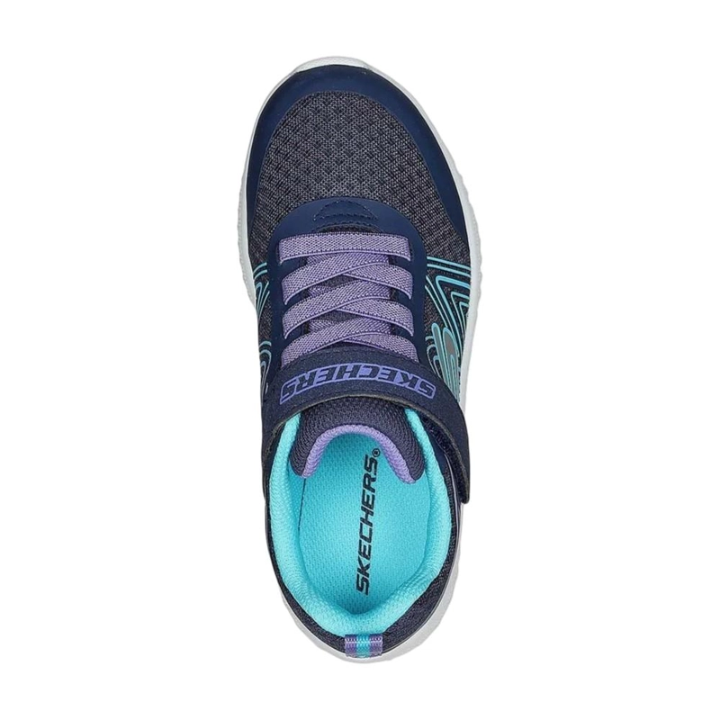 ZAPATILLA KIDS SWIRL SWEET NAVY SKECHERS - 3