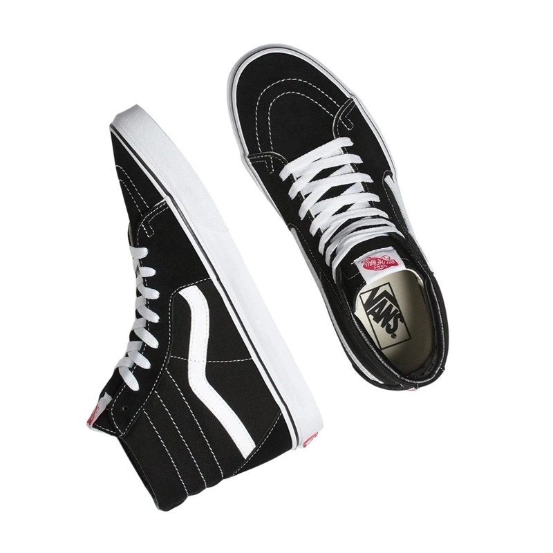 ZAPATILLA MUJER SK8 HI NEGRO VANS - 3